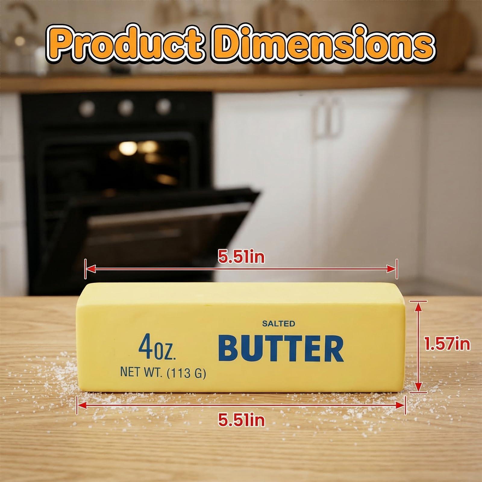 New ultra-soft, slow-rebound butter stick stress-relieving squeeze toy - astress-relieving toy that mimics realfood models, unique and fun