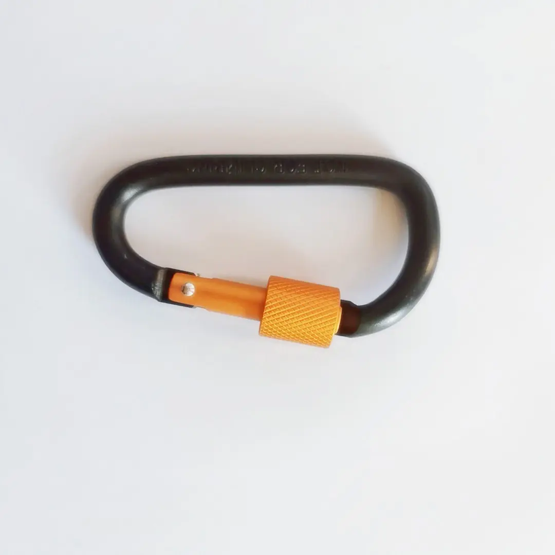 Black plus orange buckle.