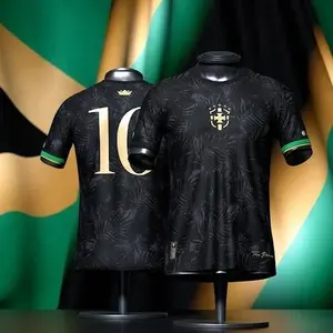 Brazil Neymar Jr #10 Jersey – Soccer Shirt – Football Kit – Futbol Jersey Men Women Unisex – Streetwear Outfit Gym Casual Wear