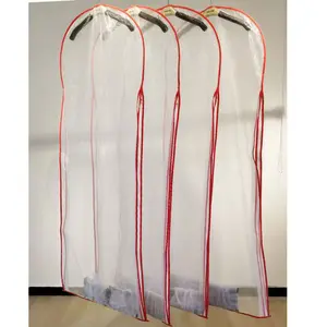 Dress Bag Bridal Gown Long Clothes Bags Protector Case Dustproof Cover Wedding Dresses Garment clothing Dust Cover 180cm  JD047