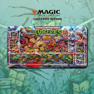 Teenage Mutant Ninja Turtles Playmat, Desk Mat Gaming Mouse Pad