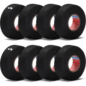 Wire Harness Cloth Tesa Tape Wire Loom Harness Automotive Heat Cloth Tape for Automotive Wrap Protection Insulation Cable Fixed 1 Inch x 49.2 FT(24 Rolls)