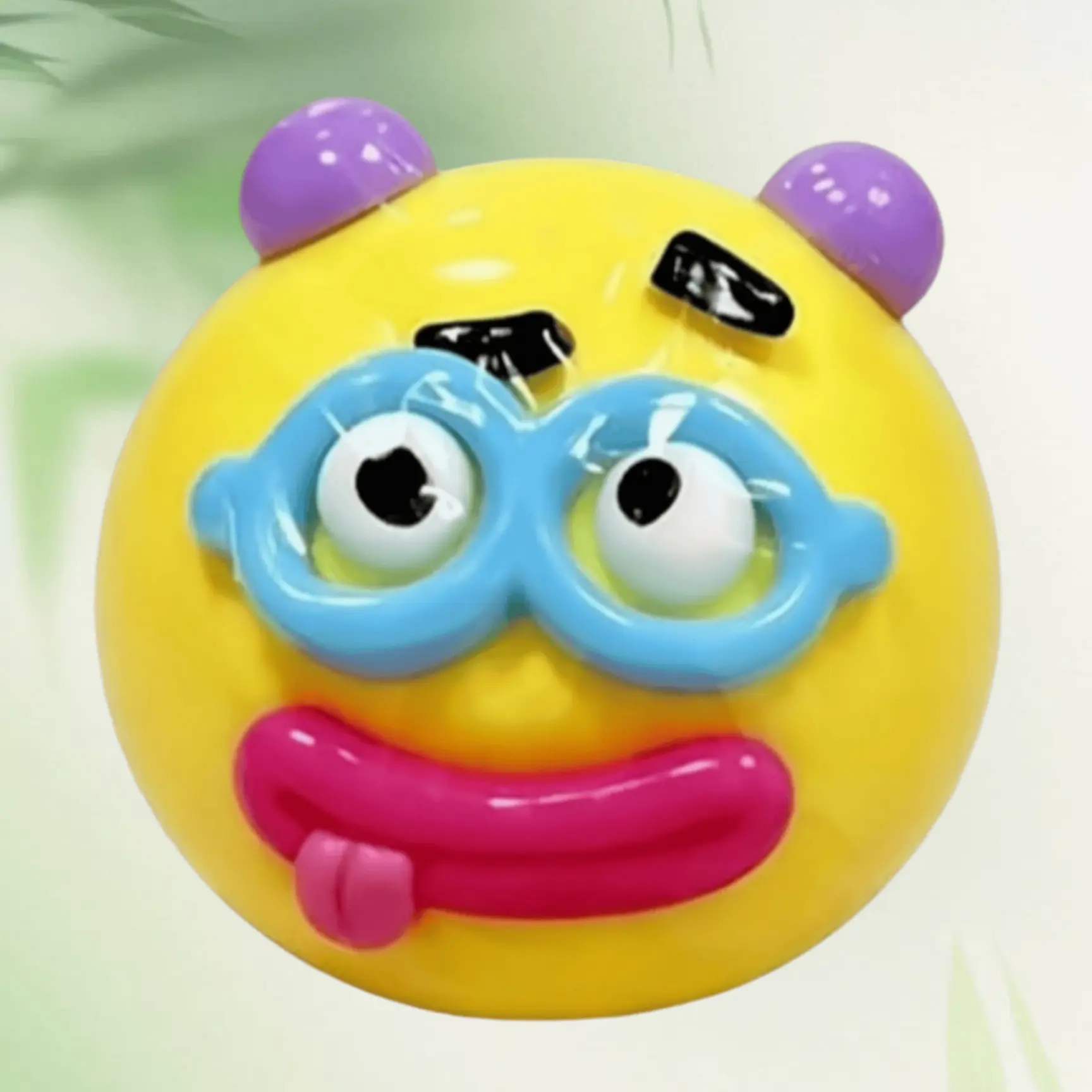 Smushers Squishy Cutie Toy, Funny Face Curiosities Dog Face Swap Squishy, Soft Moldable Anxiety Stress Relief Toy