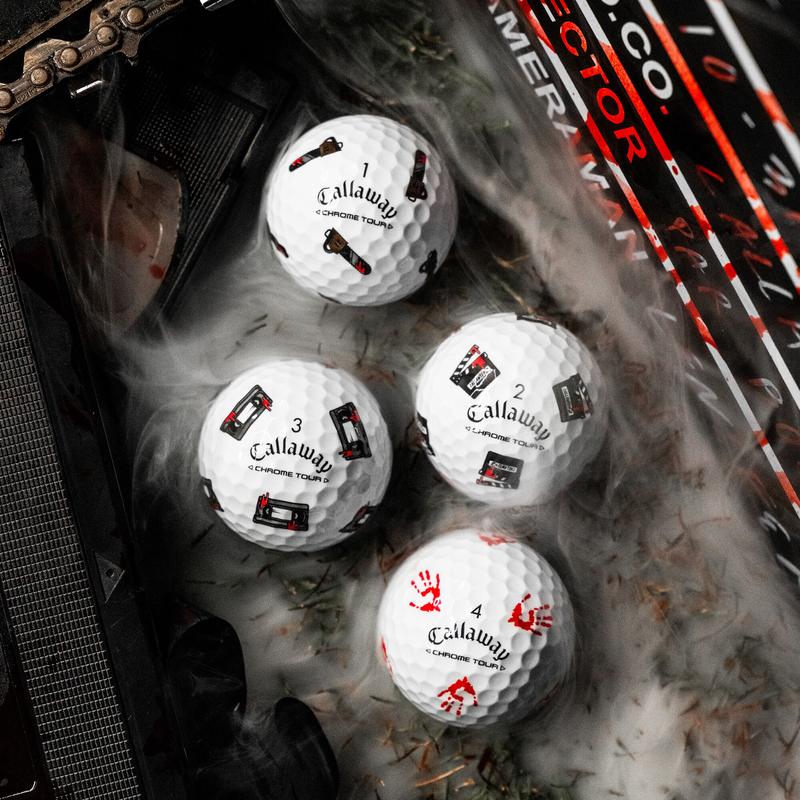 Callaway Golf Chrome Tour Halloween Golf Balls in White