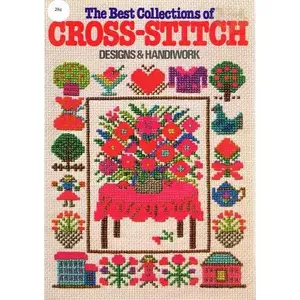 USED-The Best Collections of Cross-Stitch Designs and Handiwork by Nihon Vogue (Paperback)