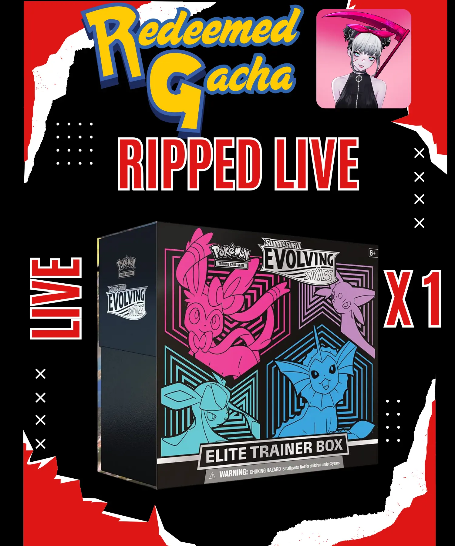 1x Pokémon Elite Trainer Box ETB - Sword&Shield Sets  - One Pack Choose Below - RIPPED LIVE