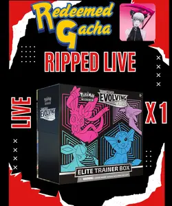 1x Pokémon Elite Trainer Box ETB - Sword&Shield Sets  - One Pack Choose Below - RIPPED LIVE