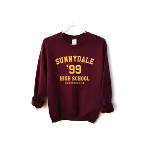 Sunnydale High School Unisex Sweatshirt, Buffy Sweatshirt, Sunnydale Sweatshirt, Buffy The Vampire Slayer, Sunnydale Razorbacks, Sunnydale, Shirt for Adult and Youth AVB