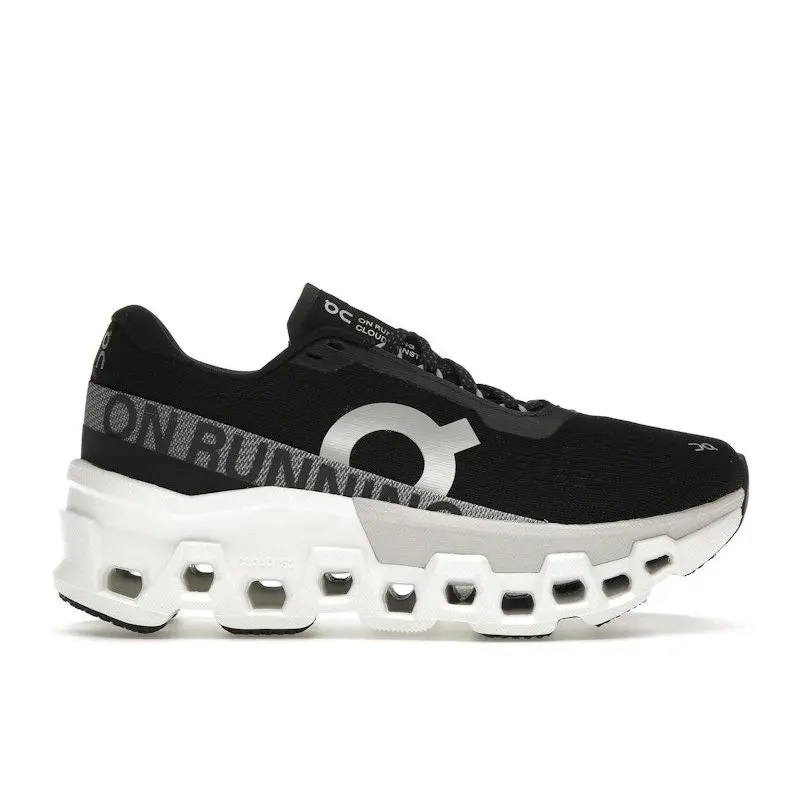 On Women's Running Cloudmonster 2 Black Frost, from StockX