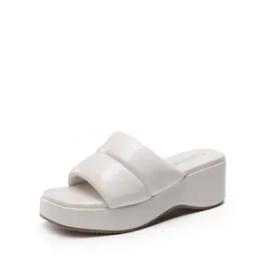 Dream Pairs Women's [Wonder Cloud] Poseidon Comfort Slip on Platform Sandals