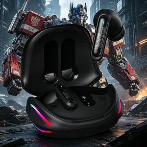 TRANSFORMERS TF-T10 Pro Comfy Earbuds Bluetooth 6.0 Earphones In-ear Design with Music Gaming Modes Call Noise Cancellation 13mm Drivers for Clear Calls Secure Fit Comfort Daily Commute Headphones Streaming Audio Headset Wireless