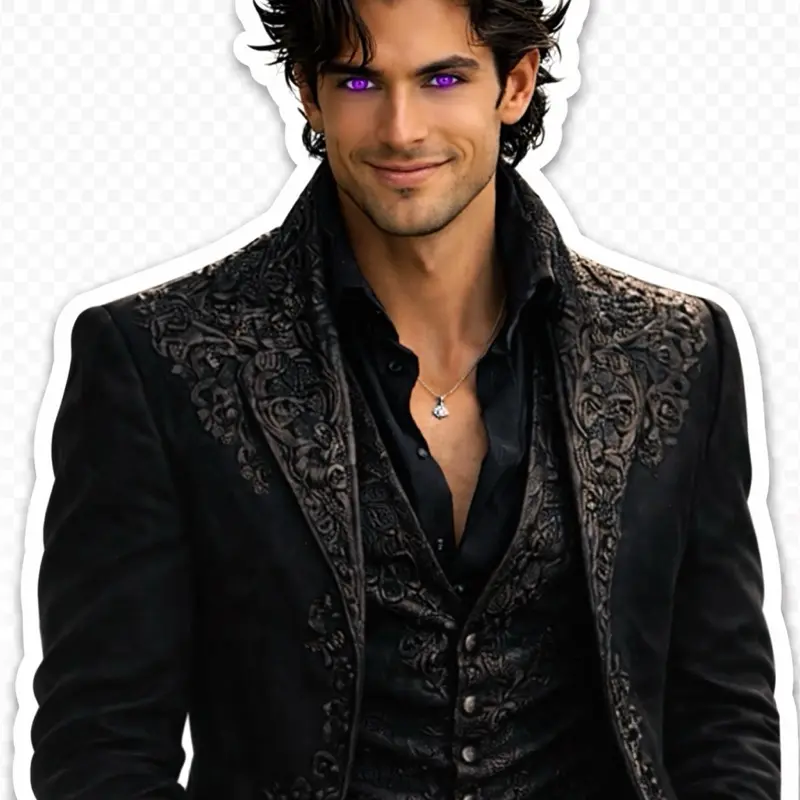 Rhysand Night Court Sticker  ACOTAR Inspired Fantasy