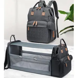 Portable Bed Diaper Bag Compact Design for Easy Portability & Diaper Storage Ideal for Bed or On-the-Go Use Durable Material for Frequent Use