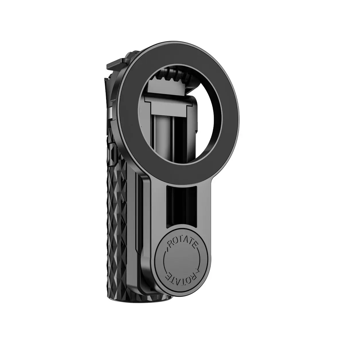 Bluetooth Selfie Stick - Compact Adjustable Handheld Extendable Rotating Mini Monopod with Magnetic Base, Universal Phone Holder, Smartphone Compatibility, Stick Tripod Selfie Accessories