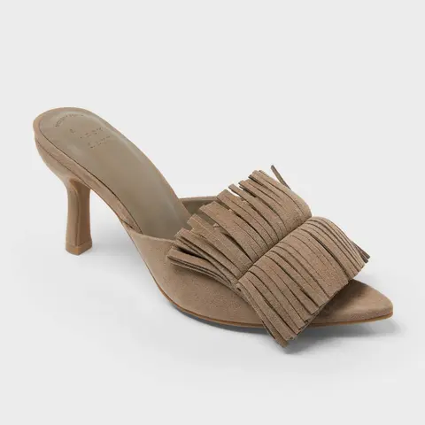 Women’s Pointed Toe Lyra Heels - Memory Foam Insole, Cocktail Sandals, Elegant Heeled Sandals, Footwear for Women
