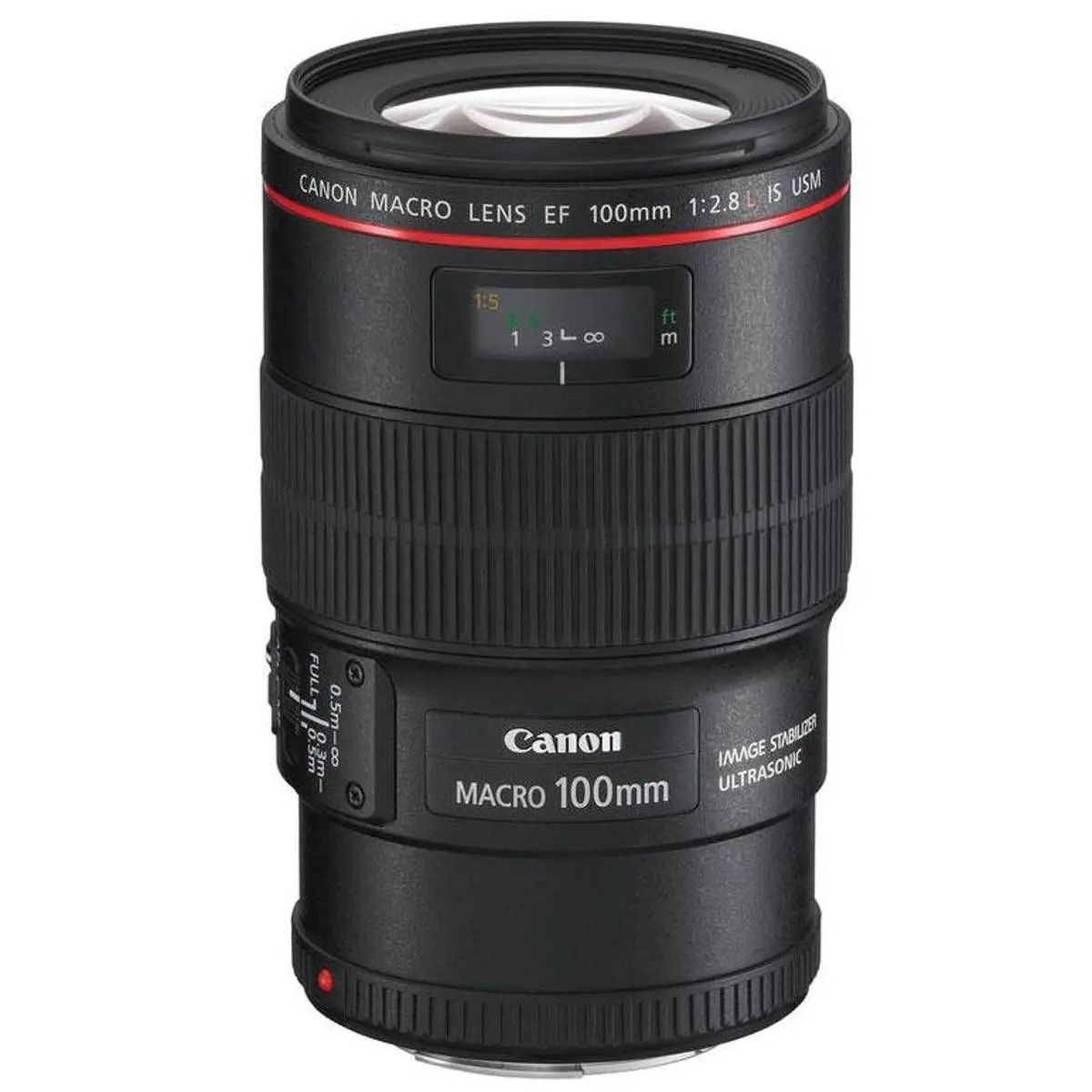 Canon EF 100mm f/2.8L Durable Macro IS USM Camera Lens