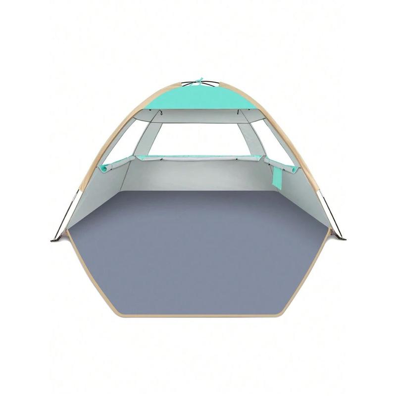 Beach Tent Sun Shelter, Designed For 3-10 People, With UPF 50+ UV Protection. Lightweight, Easy Setup, And Portable-Perfect For Beach Shade And Cabana Use. Beach Tent Sun Shelter, Designed For 3-10 People, With UPF 50+ UV Protection. Lightweight, Easy Setup, And Portable-Perfect For Beach Shade And Cabana Use.