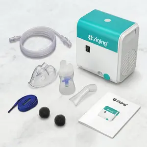 Portable Mesh Nebulizer for Adults and Kids, Quiet Compressor Nebulizer Machine for Home Use