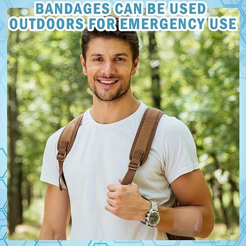 80-Pack Assorted PE Flexible Adhesive Bandages - Waterproof, Breathable with Cushioned Pad, Wound Care for Fingers & Knuckles 80-Pack Assorted PE Flexible Adhesive Bandages - Waterproof, Breathable with Cushioned Pad, Wound Care for Fingers & Knuckles