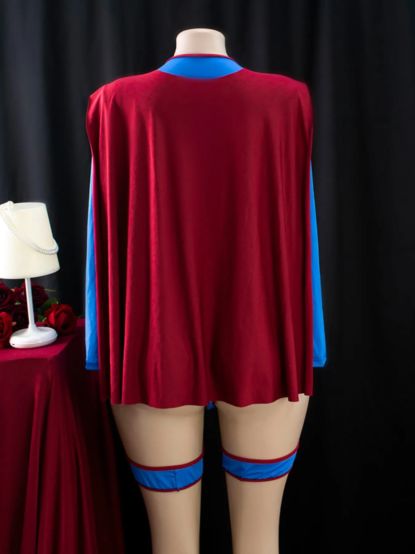 Women's Superman Cosplay Costume Set, Underwear, Long Sleeve Top Bralette, Thong Panties, Cape, Silky Stretchy, Comfortable, Perfect for Parties, Valentine's Day Gift - TikTok Shop Women's Superman Cosplay Costume Set, Underwear, Long Sleeve Top Bralette, Thong Panties, Cape, Silky Stretchy, Comfortable, Perfect for Parties, Valentine's Day Gift - TikTok Shop