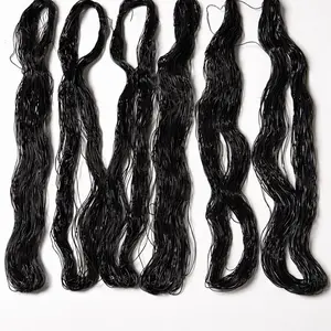 6 African Rubber Hair Thread