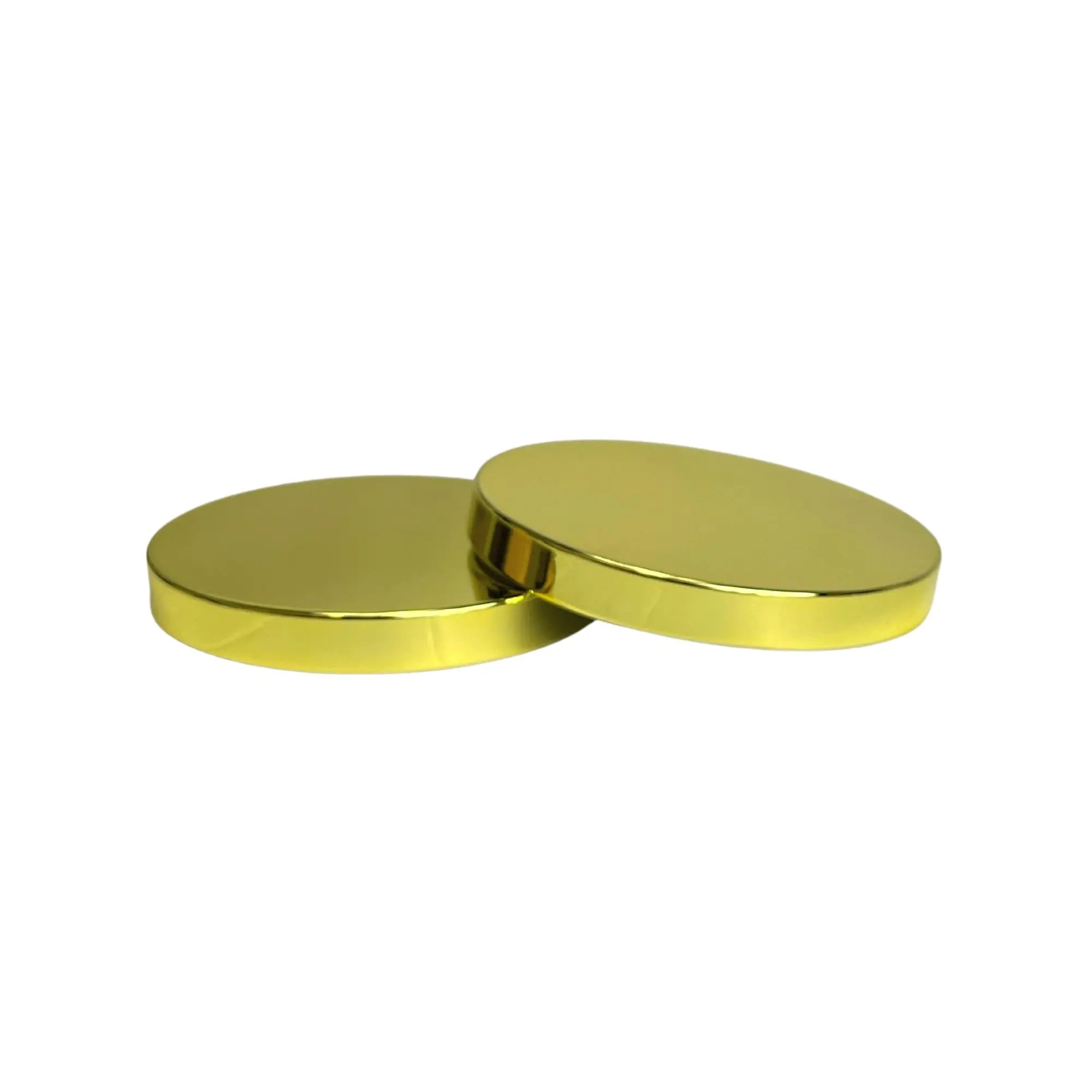 Gold Metal Candle Lids - Fits 9.5 Oz Monticiano For Candle Jars