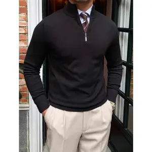 Men Style Men's Fashion Goes With Everything Turtle Neck Pullover Sweater