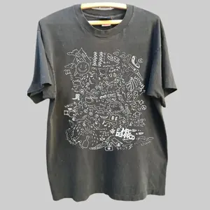Vintage Mac DeMarco Doodle Graphic T-Shirt, Indie Rock Band Tee, Retro Hand Drawn Print Shirt, Alternative Music Streetwear Oversized Tee, Aesthetic Grunge 90s Style T-Shirt