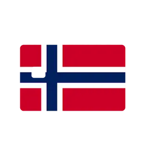 Custom Adhesive Stickers Norway Flag Credit Card Sticker - High Quality, Waterproof, Stain Resistant