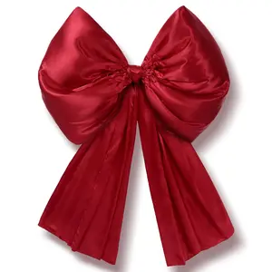 32 x 41 Inches Christmas Tree Topper Pink Bow Extra Large Satin Bows Decorations for Home Christmas Tree Toppers Wreath Wall Birthday Wedding Engagement Bachelorette Baby Shower Party Decor