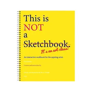 Sketchbook, Coloring Book, Creative Art Journal & Doodle Notebook, Art Sketchbooks, Perfect for Drawing, Sketching, and Note-Taking, Ideal Gift for Artists