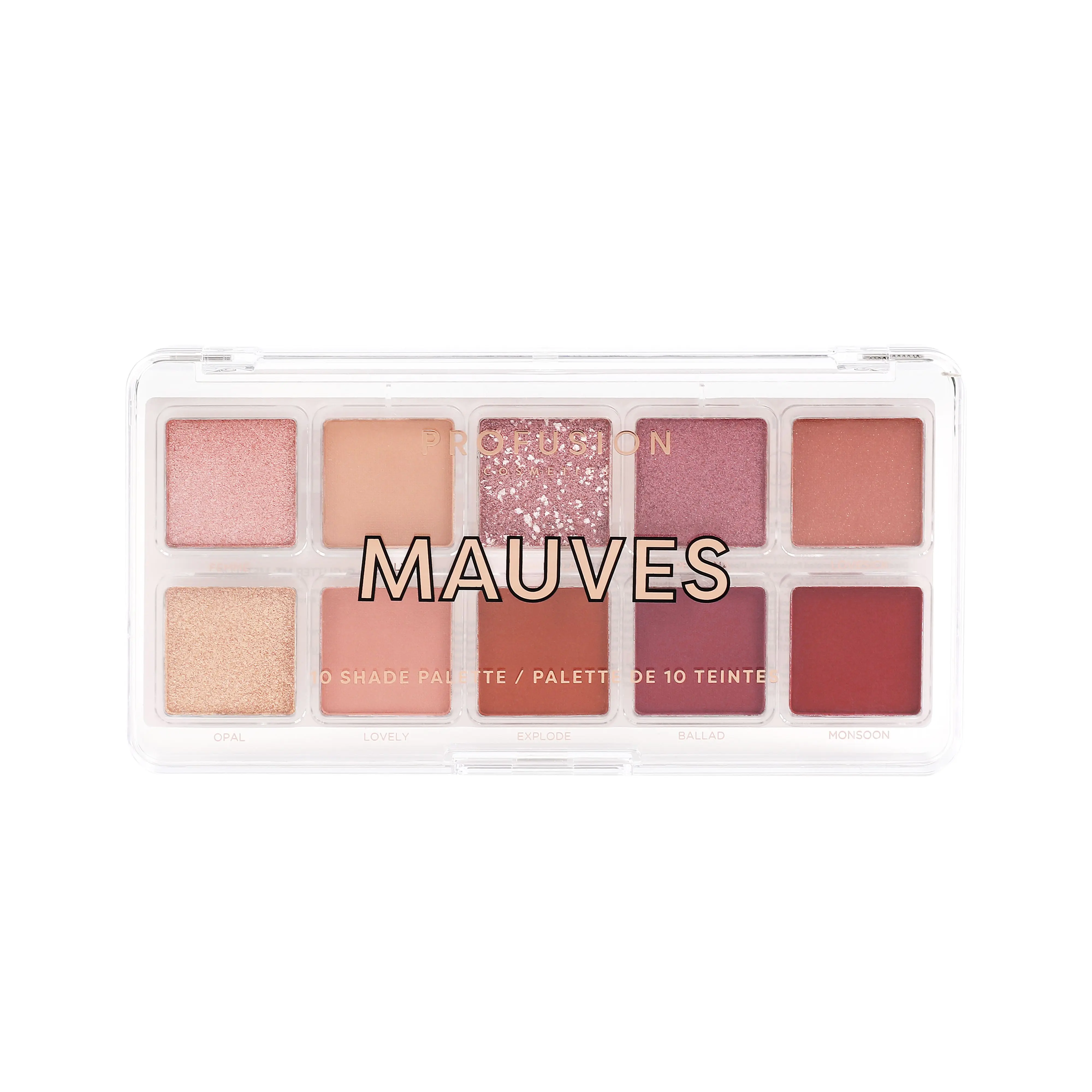 Mauves 10 shade palette Mauves 10 shade palette