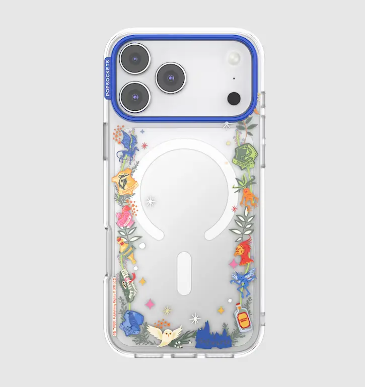 PopSockets MagSafe Protective Casing for iPhone 17 Pro Max - Care of Magical Creature Design, Cellphone Protector Tech Accessory