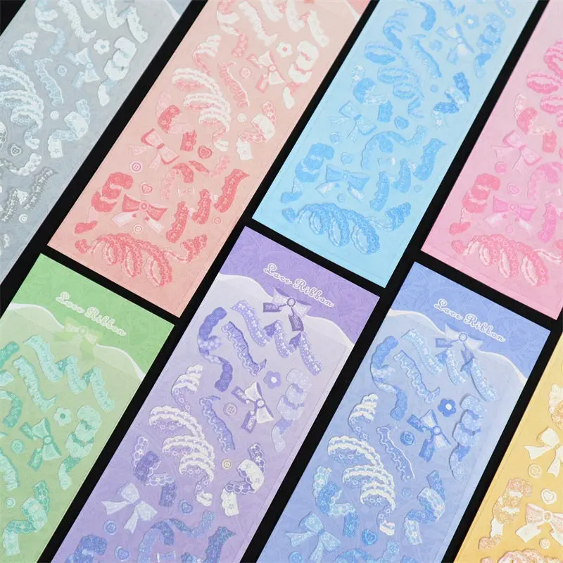 Confetti Ribbon Sticker Sheet Confetti Ribbon Sticker Sheet