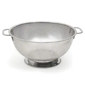 RSVP 5 Quart Precision Pierced Collander
