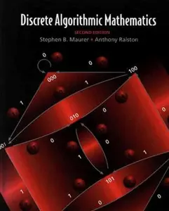 USED-Discrete Algorithmic Mathematics, Second Edition by Stephen B. Maurer (Hardcover)
