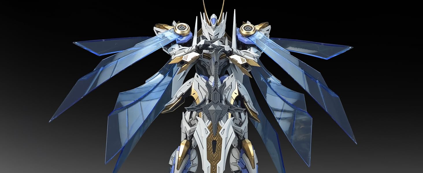 Funtasy Planet SNAA 1/144 Mecha Model Kit -Divine Invoker Percival Awakening Deluxe Edition - Articulated Action Figure Building Kit, Sovereign Sword Array, Gift for Adults & Teens Funtasy Planet SNAA 1/144 Mecha Model Kit -Divine Invoker Percival Awakening Deluxe Edition - Articulated Action Figure Building Kit, Sovereign Sword Array, Gift for Adults & Teens