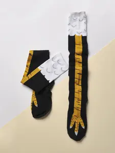 Fun and quirky animal women chicken claw socks, slimming Fit over-the-knee socks, 2 pairs