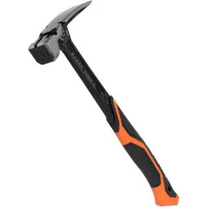 H80922SM Milled Face Framing with Straight Claw, 22-Ounce Forged, Nail Starter and-Large Squared Strike Face