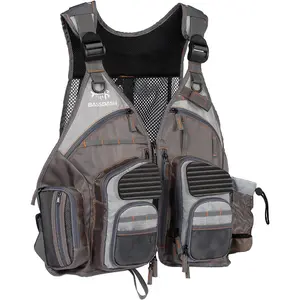 BASSDASH Strap Fishing Vest Adjustable for Men and Women, for Fly Bass Fishing and Outdoor Activities