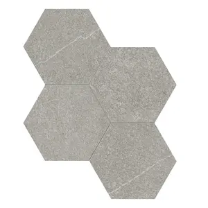 6 In Hexagon Mjork Clay Matte Color Body Porcelain Mosaic