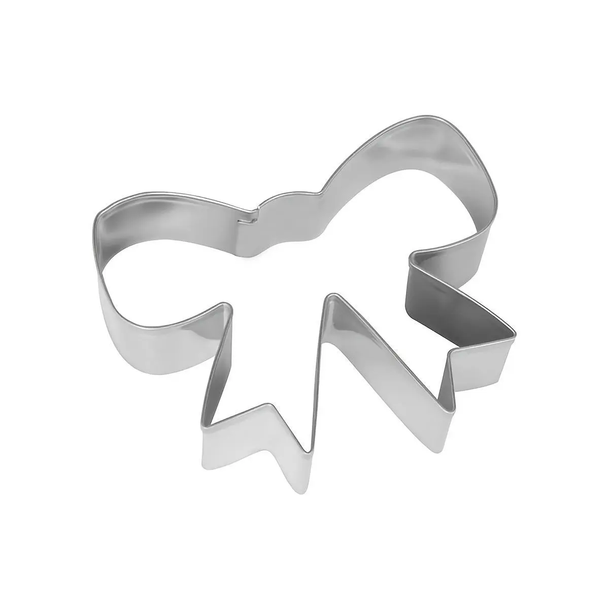 304 Stainless Steel Solid Bow-Shaped Cookie Cutter, Easy Release Bakeware Baking Utensil for Home Baking & Clay Crafts, Ideal for Wedding & Valentine's Day DIY Bread, Cookies, Pastries, 304 Stainless Steel Cookie Cutters