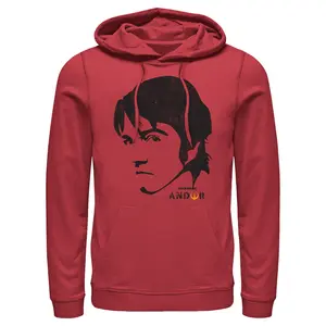 Men's Star Wars: Andor Cassian Eye Glare Pull Over Hoodie