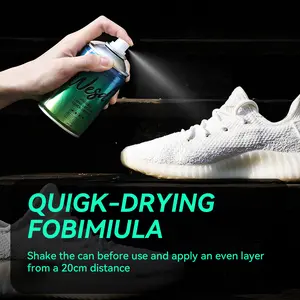 [2 pcs] Wesdtuf Shoe Protector Spray Waterproof Fast-drying Stain-resistant Nano Protection Spray for Sneaker, Leather, Nubuck, Boots ,Suede & Canvas Comfort Mesh for Outdoor Camping Rainy & Snowy Day