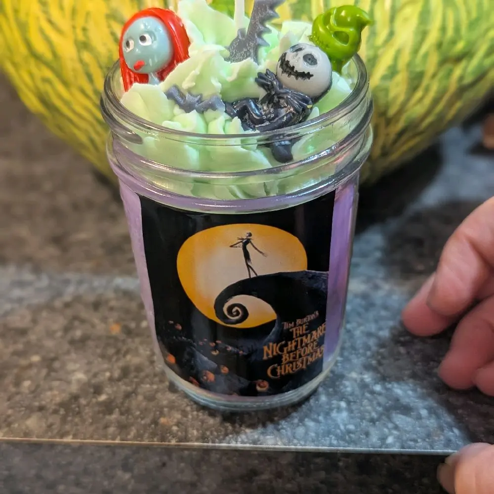 nightmare Christmas inspired 8oz scented candle