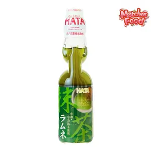 Ramune Soda Matcha Flavor 200ml Beverage Tea