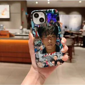 cool TV W-Weak H-Hero Class 2-In-1 FL Phone Case for 17/16/15/14/13/12/11/Pro/ProMax/Plus/17Air, Featuring a Shockproof PBT+TPU Back, TV show Merchandise, Trendy Phone Case, superior quality, Perfect for daily use, Gift for Birthday and  Christmas