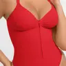 FeelinGirl Seamless Covered Bust Jumpsuit Thong Bodysuit Peach heart collar Fit Womenswear Comfort Shapewear Breathable Comfortable Day Sleeveless Corset Zipper newarrivals SohoChic