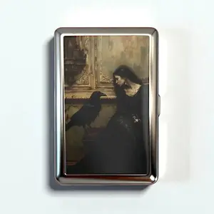 Versatile Case - Vintage Card Holder Trinkets Stash Tin Box Metal Wallet Business Card ID Holder