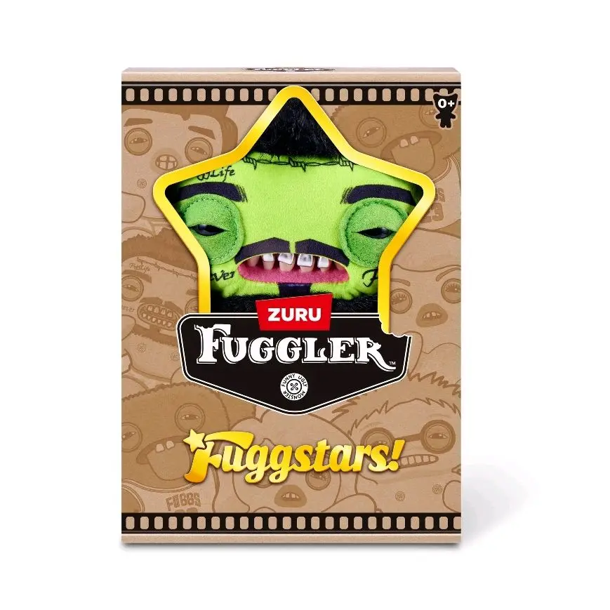 US Seller Authentic Fuggler Fuggstars - Rymer McSlimer - Ugly Funny Monster Plushies Collectible Stress Relief